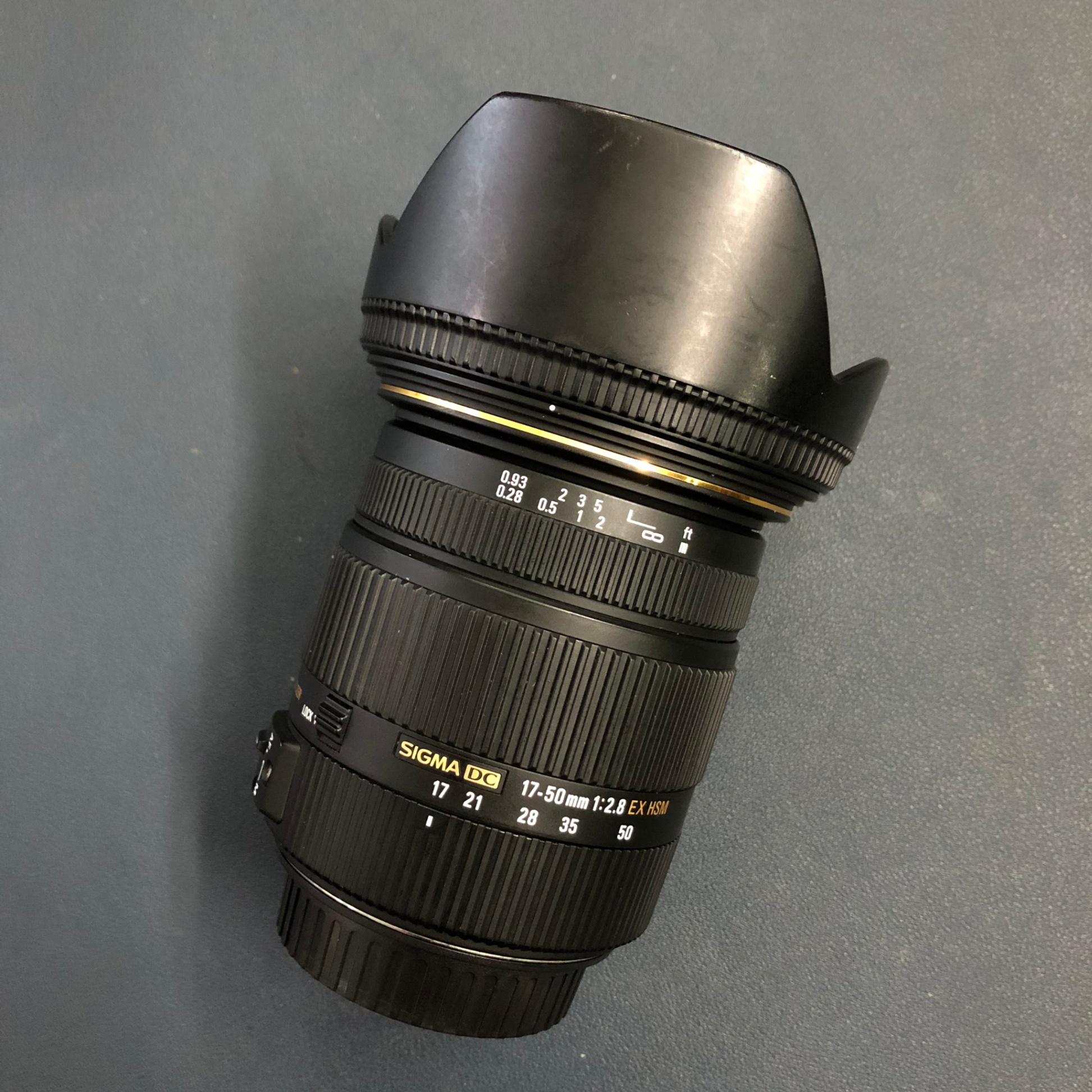 SIGMA 17-50mm f2.8 EX DC OS シグマ 　ジャンク品 SIGMA 17-50mm f2.8 EX DC OS シグマ ジャンク品 レンズ(ズーム)
