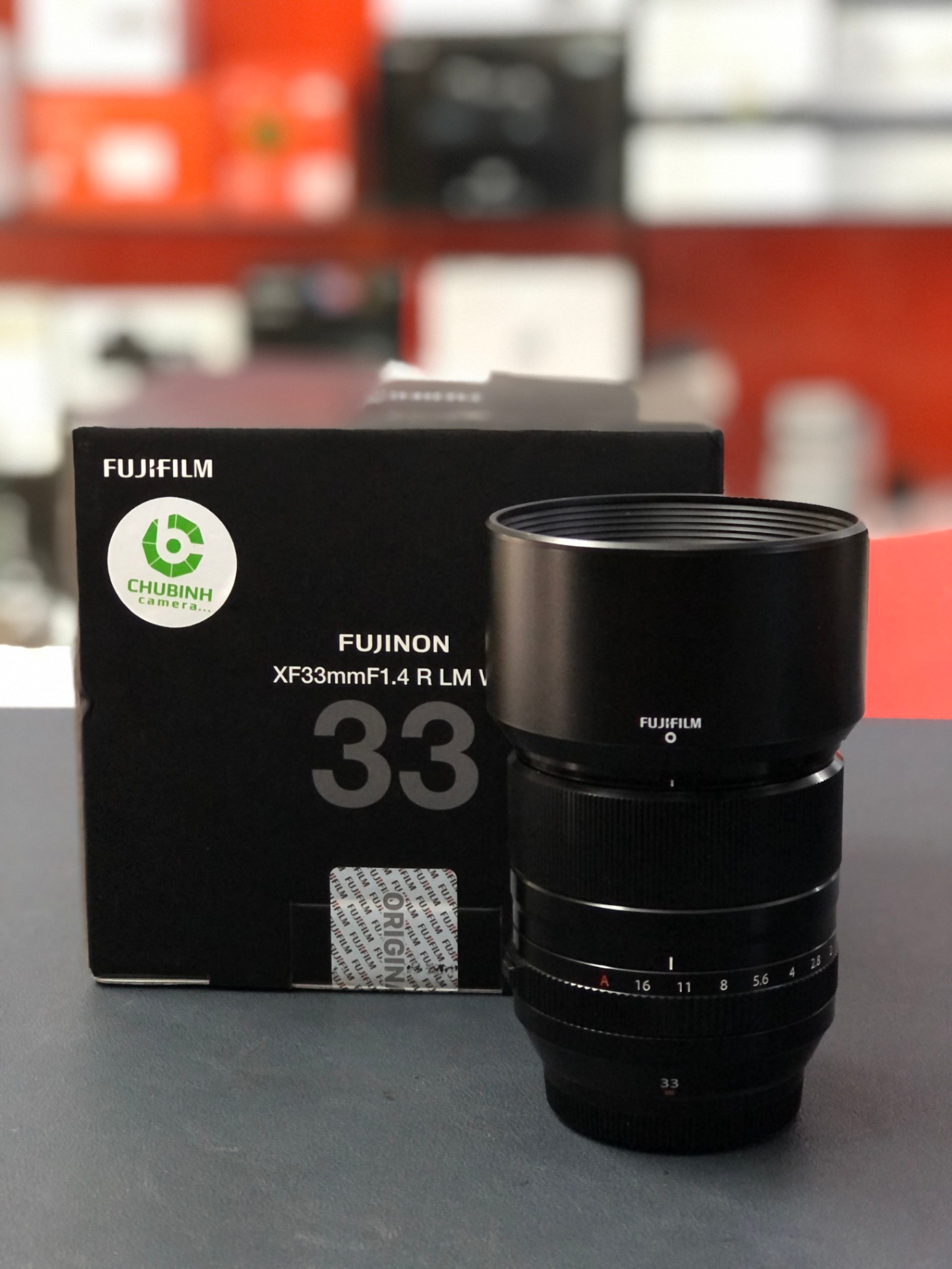 Ống kính Fujifilm XF 33mm F1.4 LM WR - CŨ