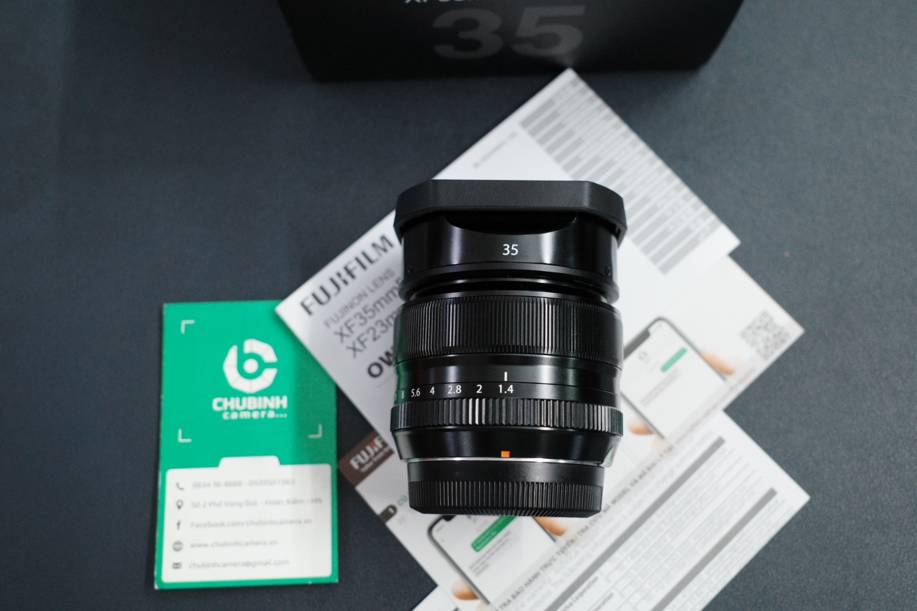 Ống kính Fujifilm XF35mm F1.4R - Cũ