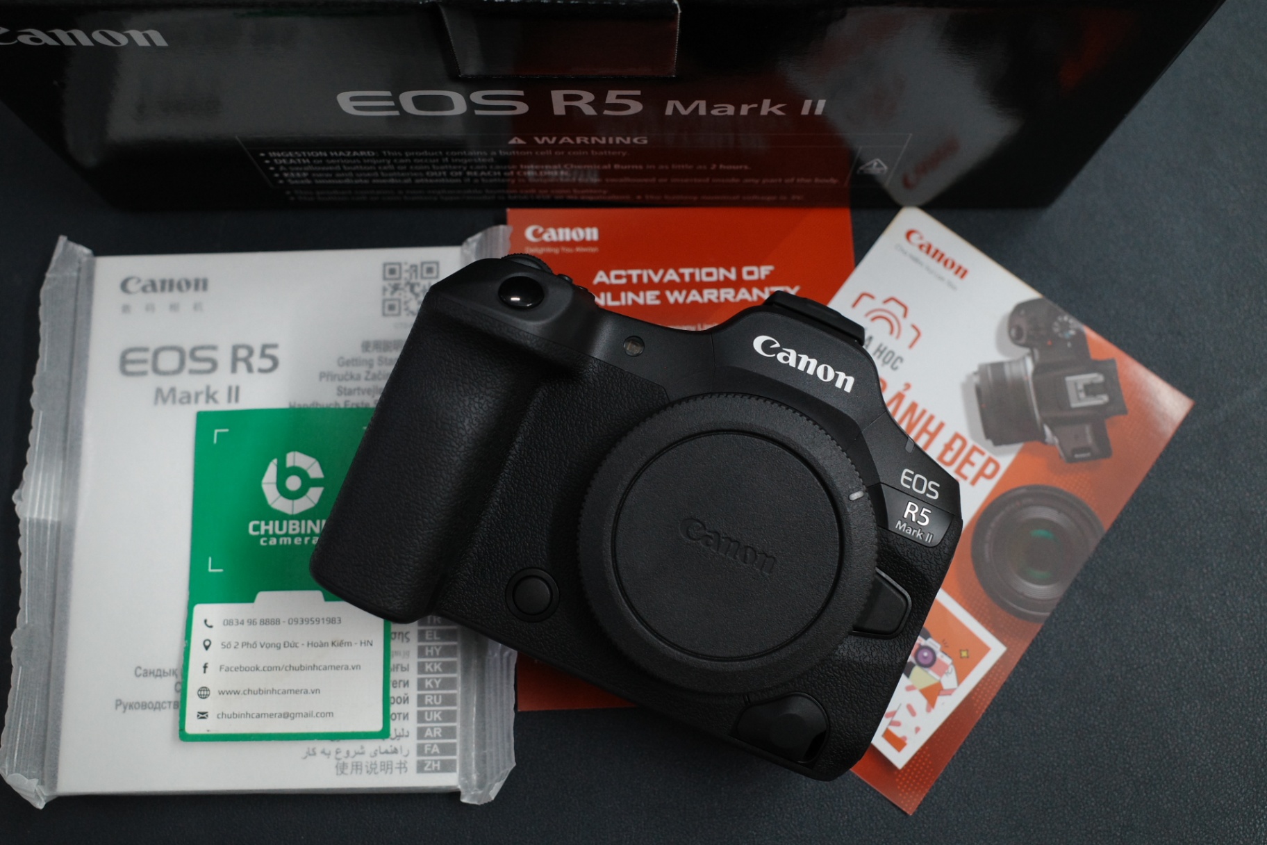 Máy ảnh Canon EOS R5 Mark II ( EOS R5M2 / R5II ) - Body - CŨ