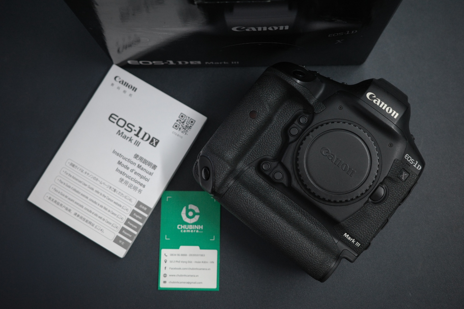 Máy Ảnh Canon EOS 1DX Mark III ( 1DXM3 ) - Body | Chính hãng - CŨ