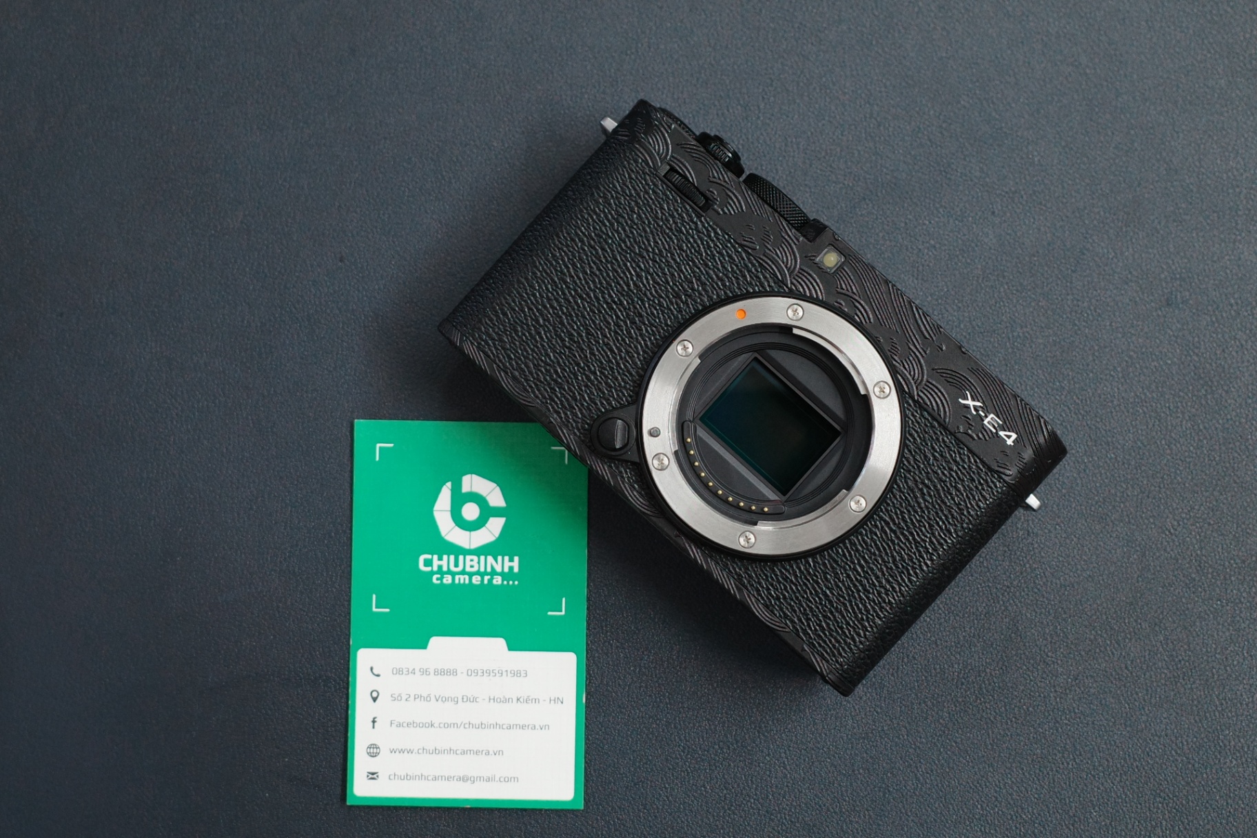 Máy ảnh Fujifilm X-E4 - Body (Black) - CŨ