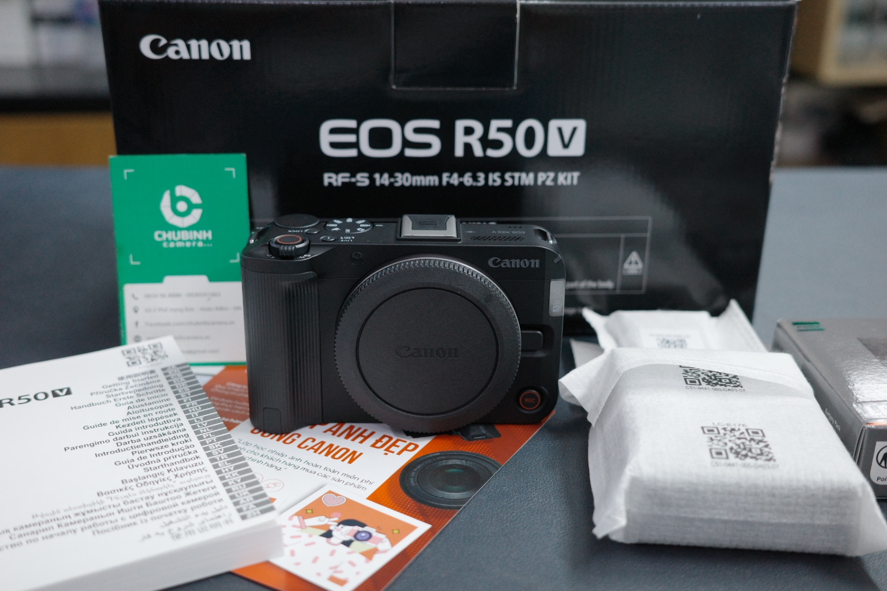 Máy Ảnh Canon EOS R50 V | Chính Hãng