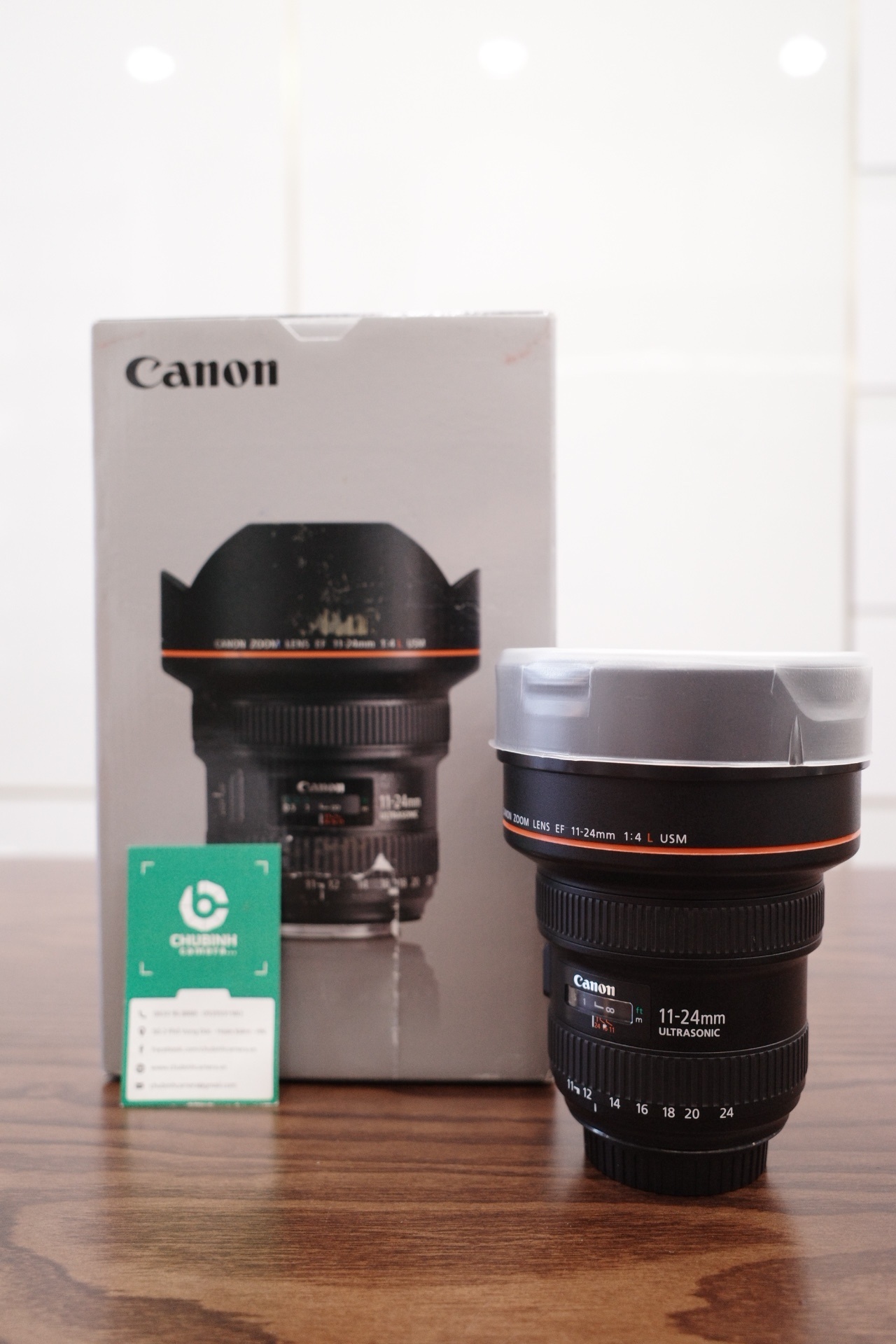 Ống kính Canon EF 11-24mm F4 L USM - Cũ