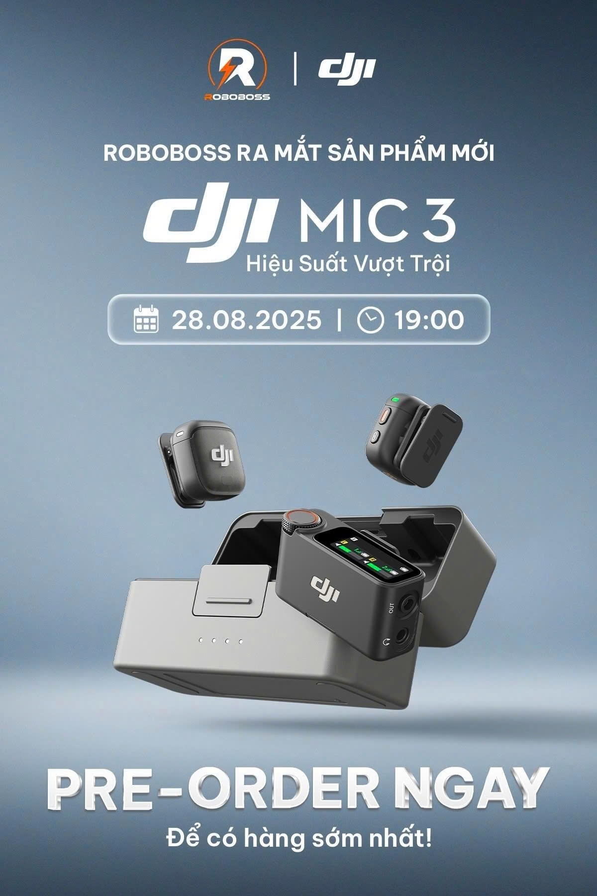 DJI Mic 3 | Chính hãng