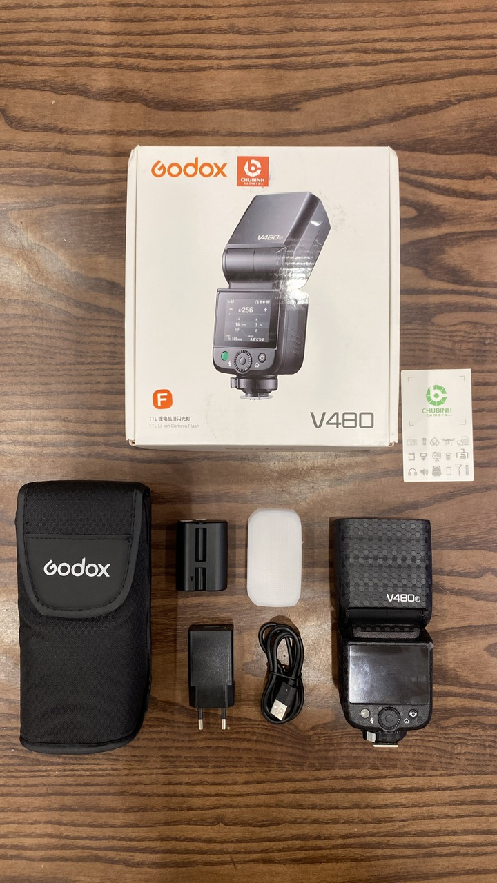 Đèn Flash Godox V480 For Fujifilm - Cũ