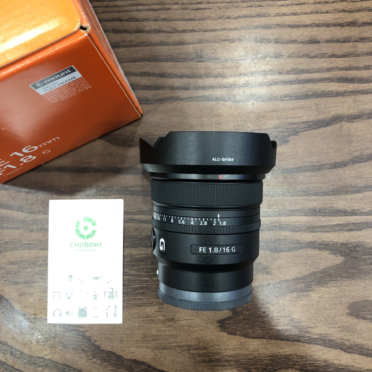 Ống kính Sony FE 16 mm F1.8 G - Cũ
