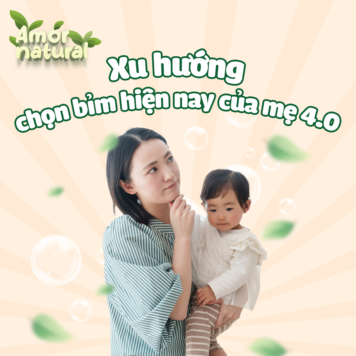 Xu hướng chọn bỉm hiện nay của mẹ 4.0