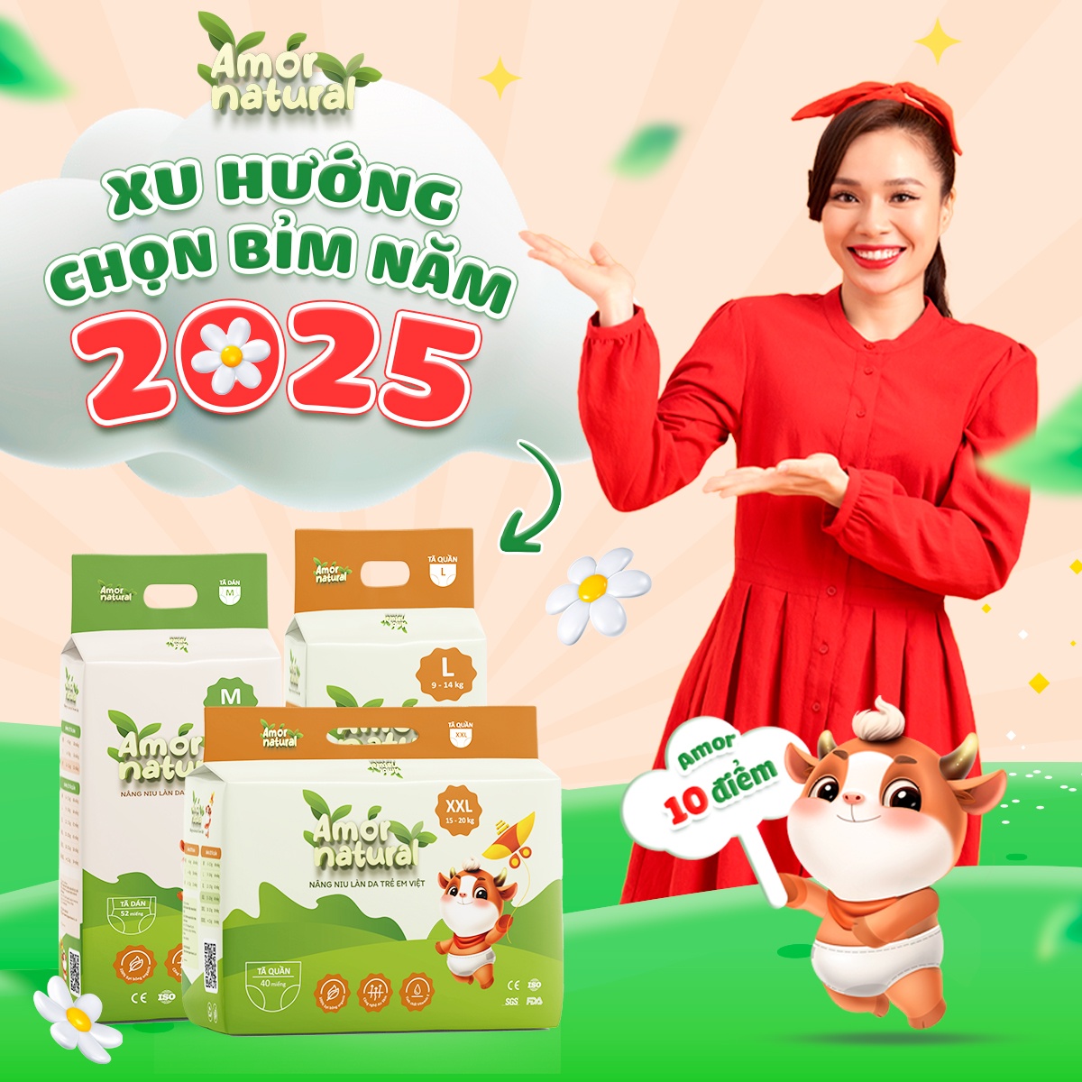 Xu hướng chọn bỉm năm 2025