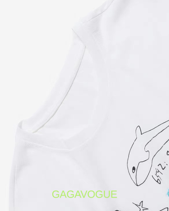 GAGAVOGUE DOODLE DIARY GRAPHIC TEE