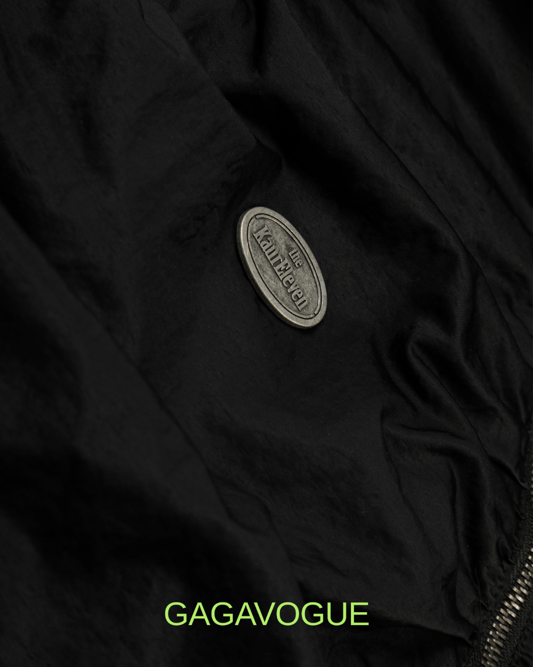 GAGAVOGUE STRIPE TRACK ZIP JACKET