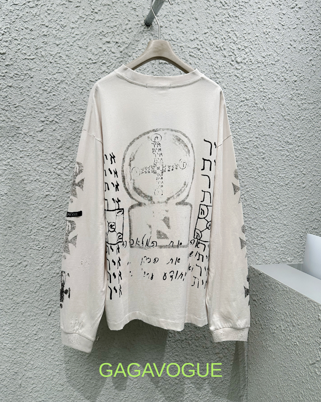 GAGAVOGUE DÉRANGEMENT À X ARCHIVE GRAPHIC SWEATSHIRT