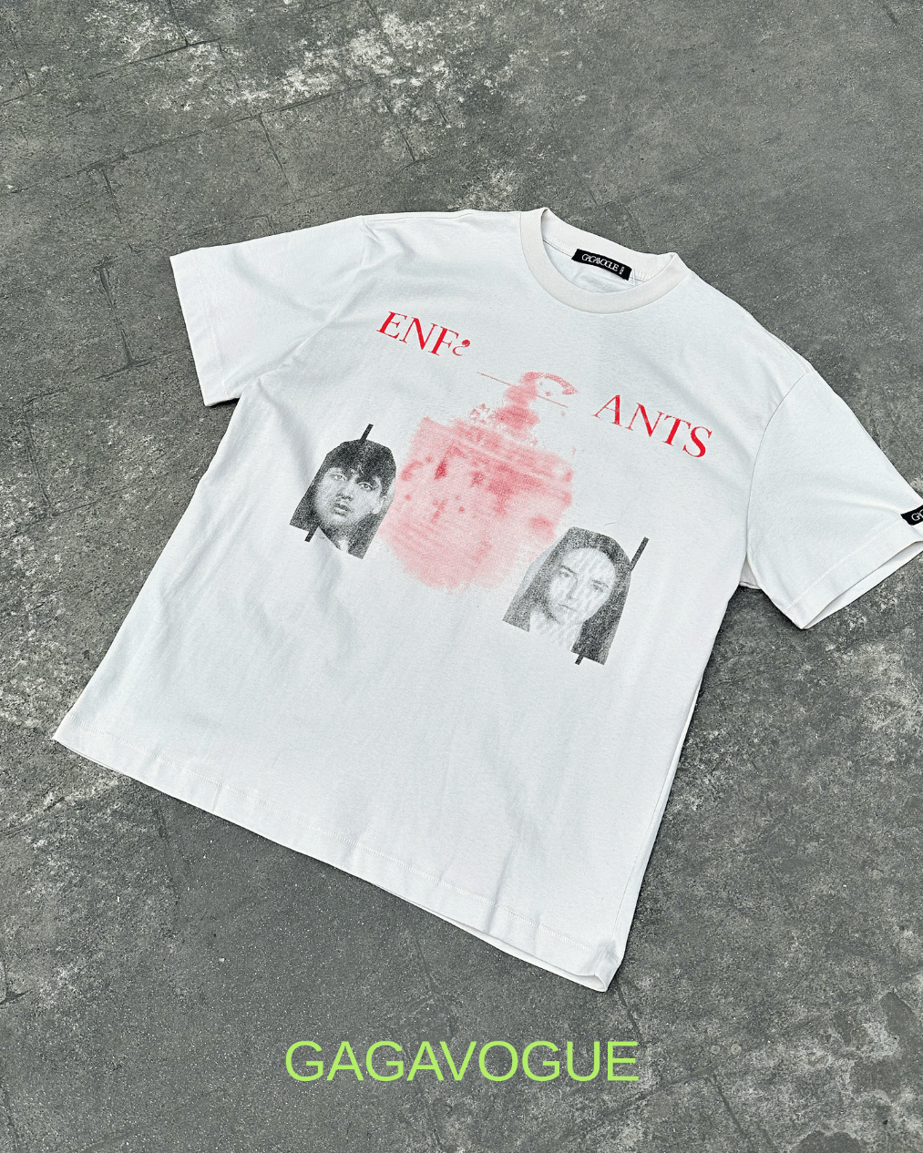 GAGAVOGUE VINTAGE PORTRAIT GRAPHIC TEE