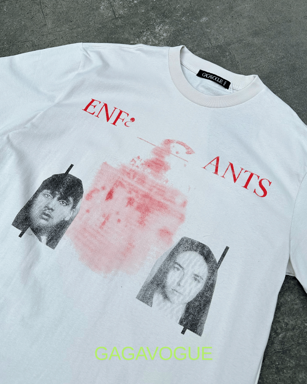 GAGAVOGUE VINTAGE PORTRAIT GRAPHIC TEE