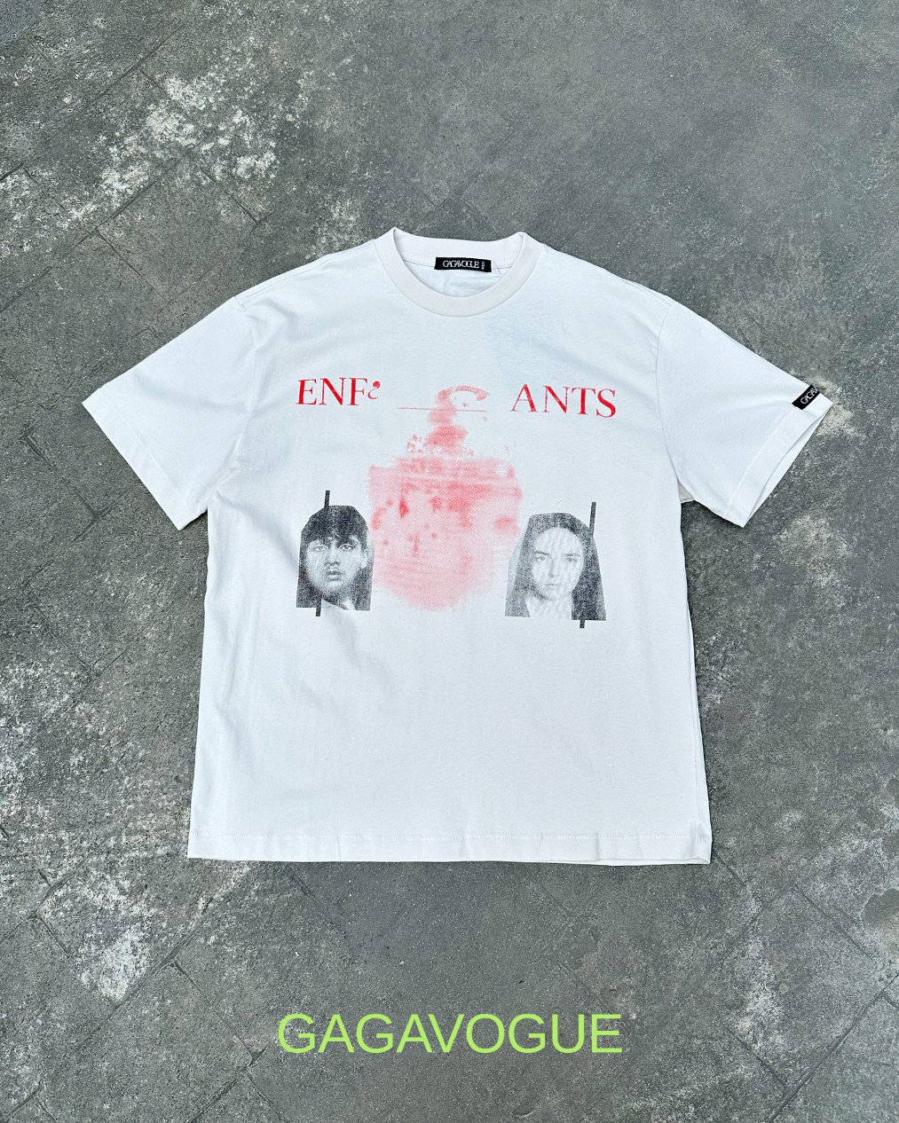 GAGAVOGUE VINTAGE PORTRAIT GRAPHIC TEE