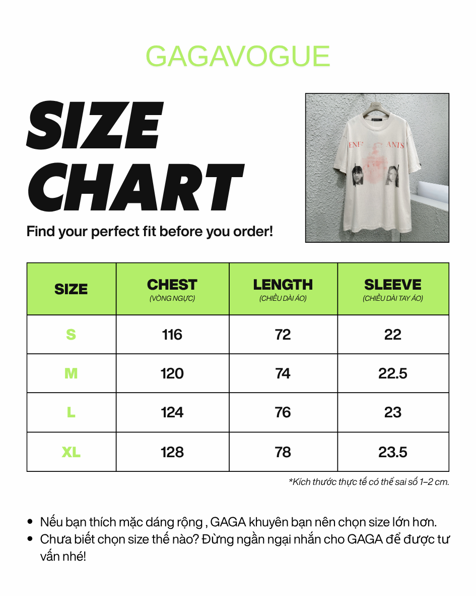 GAGAVOGUE VINTAGE PORTRAIT GRAPHIC TEE