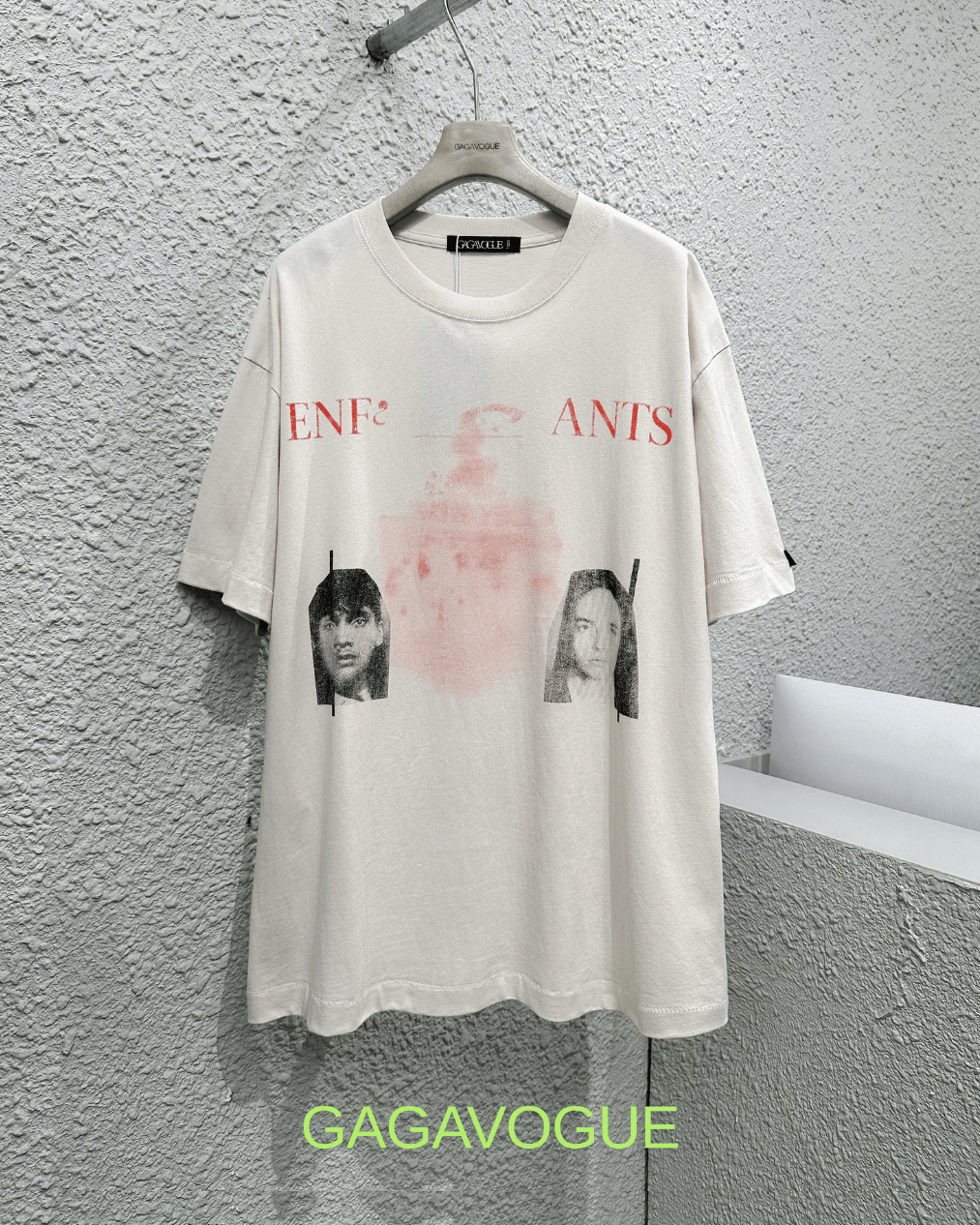 GAGAVOGUE VINTAGE PORTRAIT GRAPHIC TEE