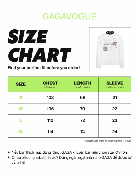 GAGAVOGUE ROCK CANDY VINTAGE GRAPHIC LONG SLEEVE T-SHIRT