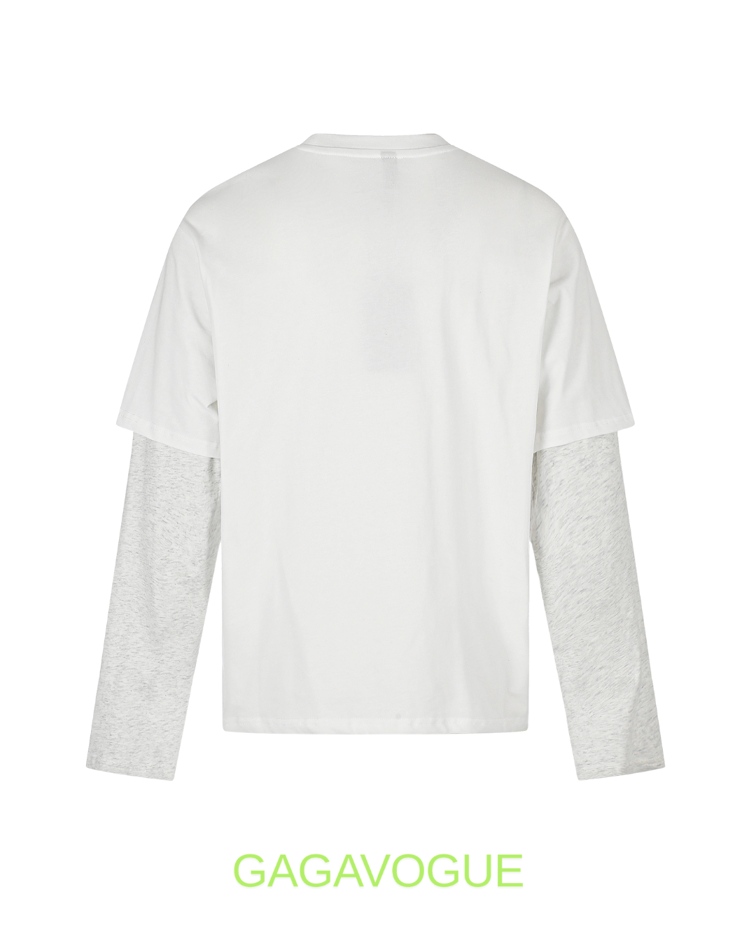 GAGAVOGUE SASSY NOT SORRY LAYERED LONG SLEEVE T-SHIRT