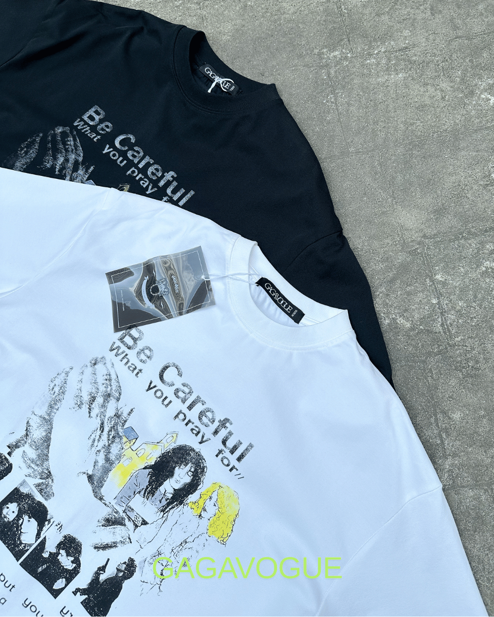 GAGAVOGUE BE CAREFUL PRAY FOR GRAPHIC TEE