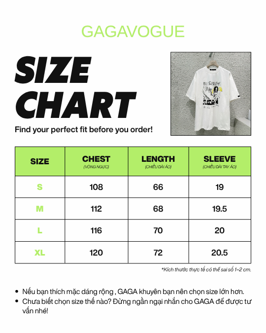 GAGAVOGUE BE CAREFUL PRAY FOR GRAPHIC TEE
