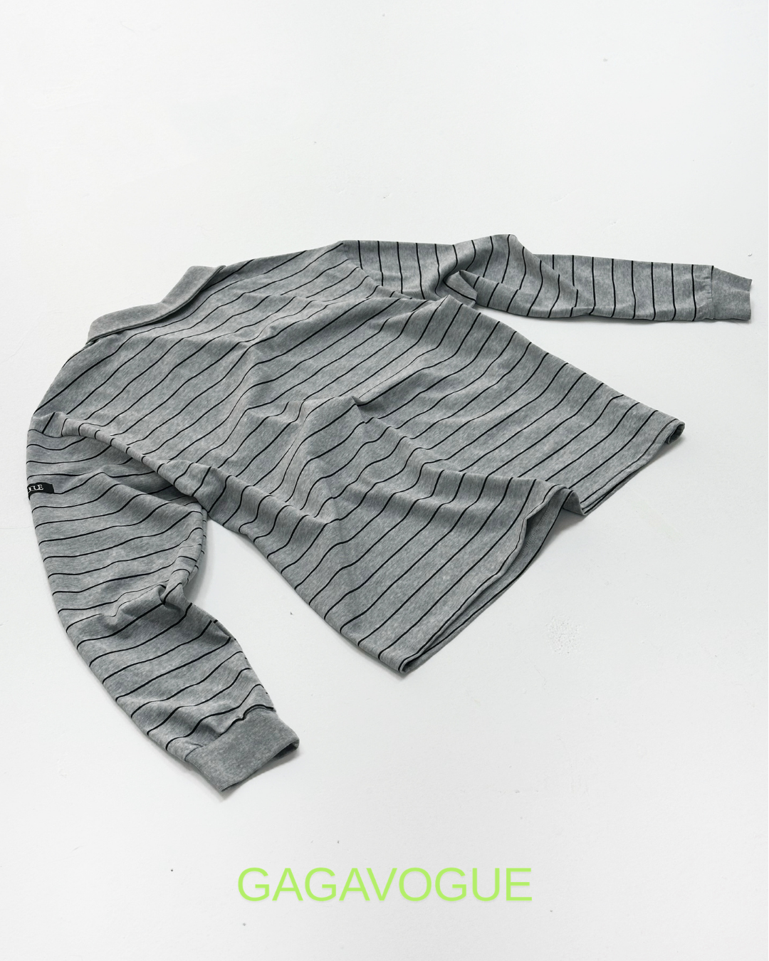 GAGAVOGUE SPACE RANGER STRIPED RUGBY LONG SLEEVE