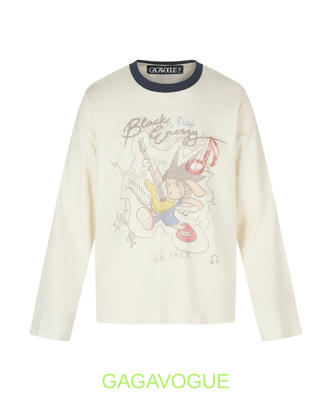 GAGAVOGUE CARTOON LONG SLEEVE TEE