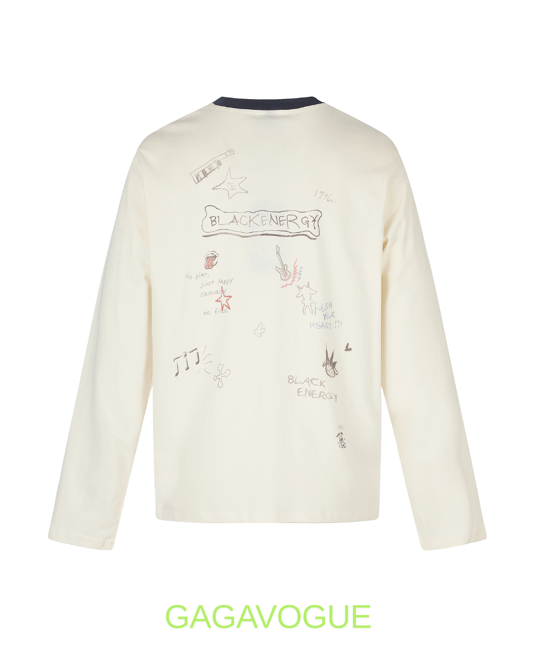 GAGAVOGUE CARTOON LONG SLEEVE TEE