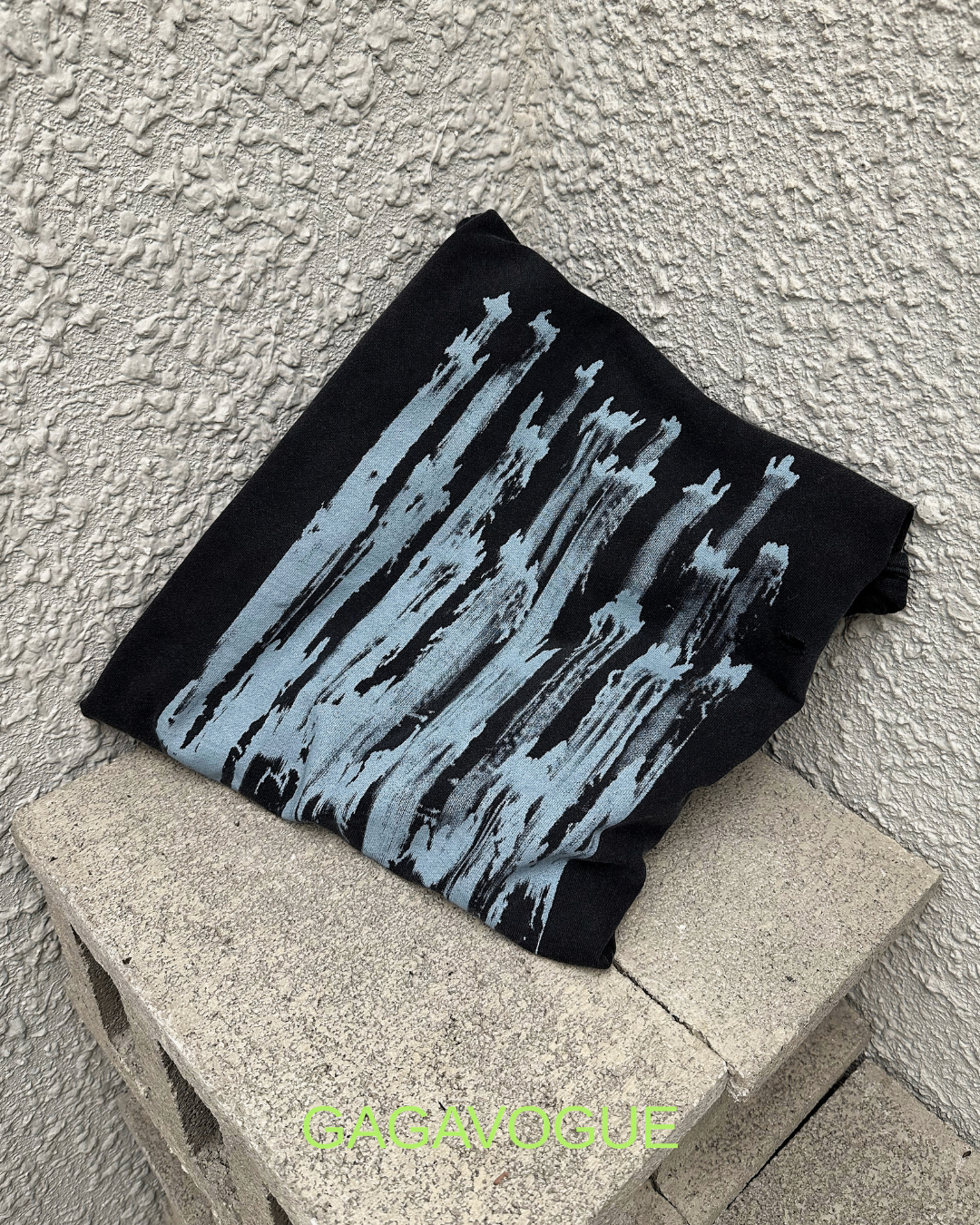GAGAVOGUE VINTAGE COLLAGE ZIP HOODIE