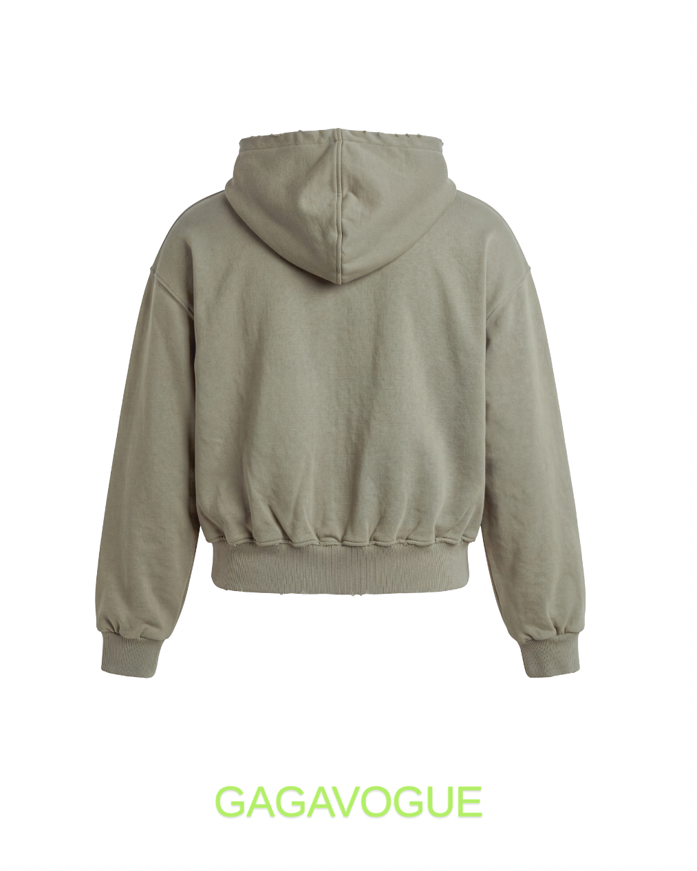 GAGAVOGUE SPECTRAVISION DUO GRAPHIC ZIP-UP HOODIE