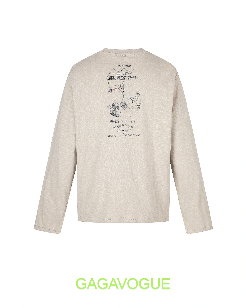 GAGAVOGUE BGV FACE CONTEST GRAPHIC LONG SLEEVE TEE