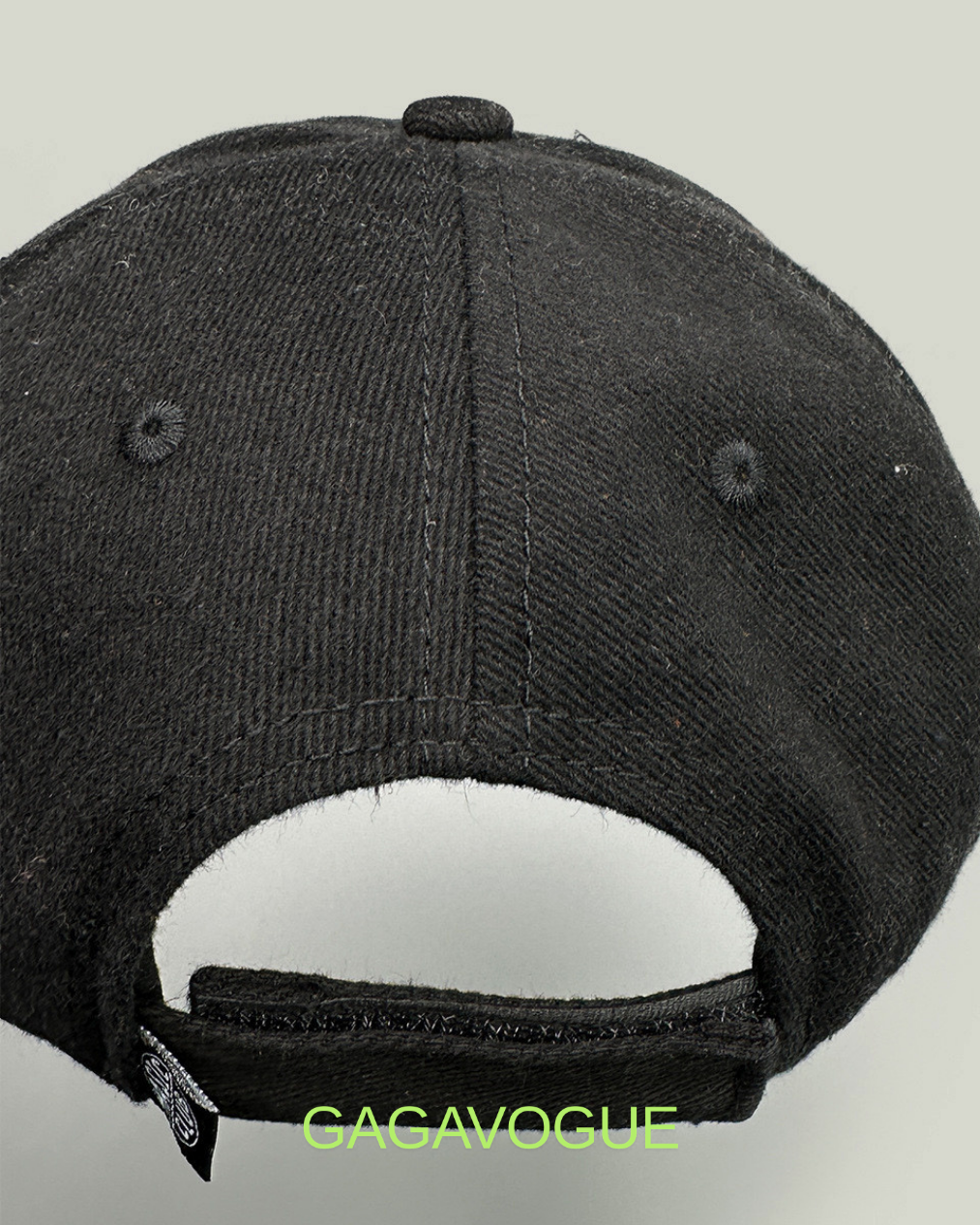 GAGAVOGUE GOTHIC CROSS EMBROIDERED CAP