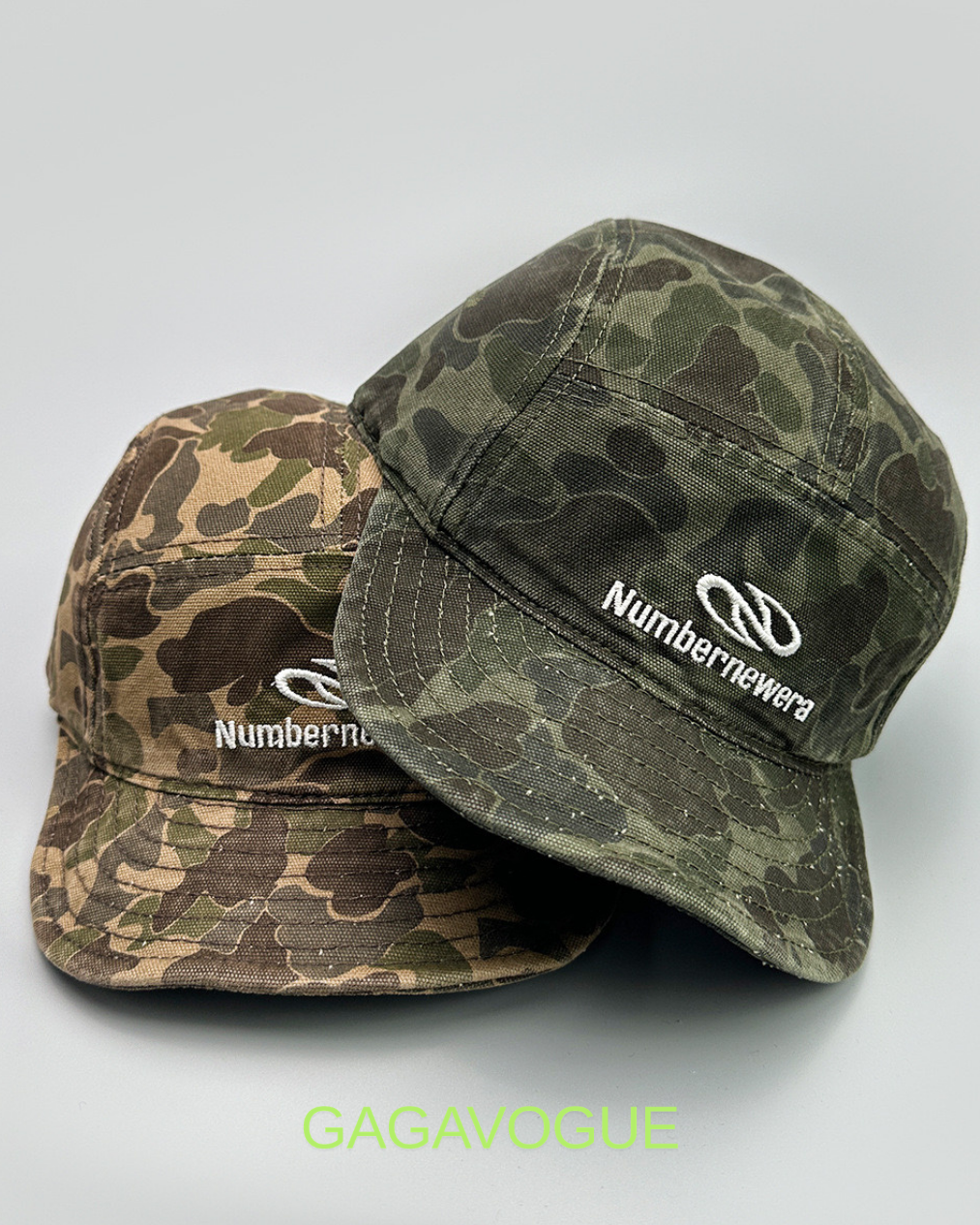 GAGAVOGUE CAMO CAMP CAP