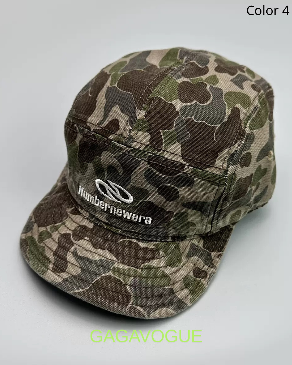 GAGAVOGUE CAMO CAMP CAP
