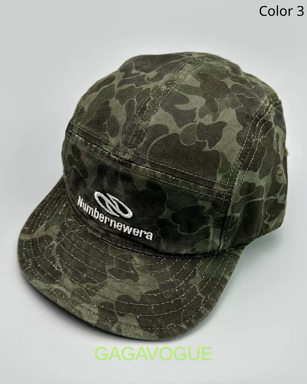 GAGAVOGUE CAMO CAMP CAP