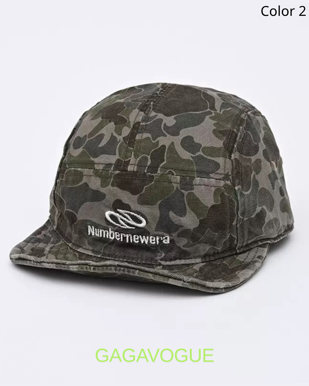 GAGAVOGUE CAMO CAMP CAP