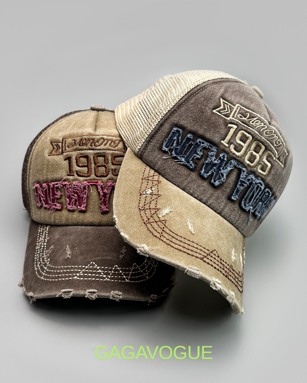 GAGAVOGUE 1985 NEW YORK VINTAGE TRUCKER CAP