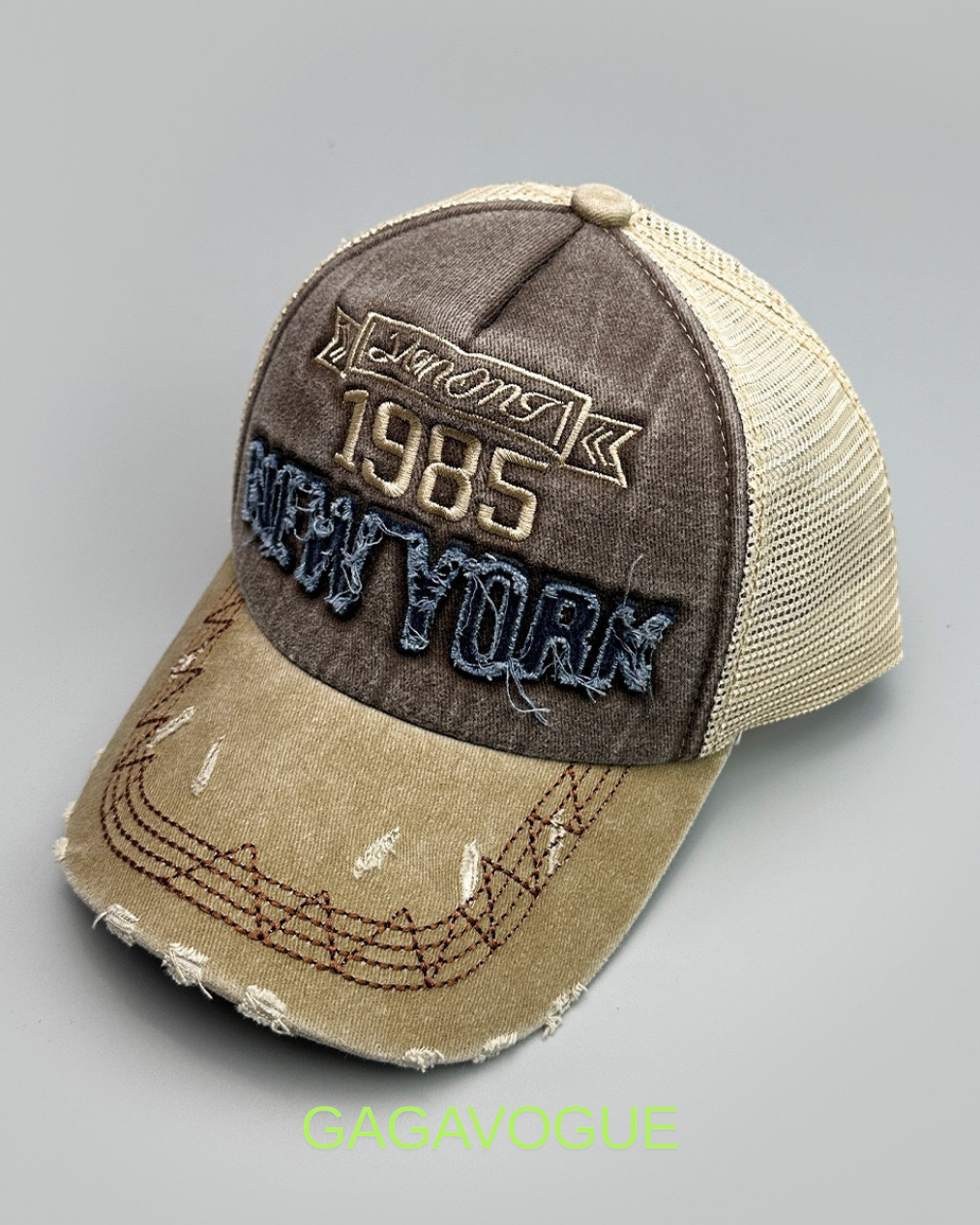 GAGAVOGUE 1985 NEW YORK VINTAGE TRUCKER CAP