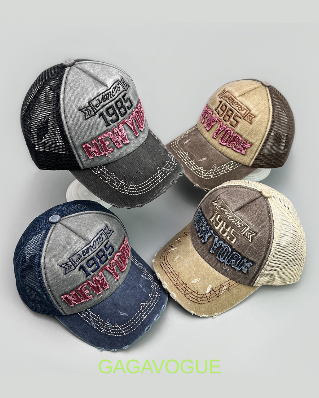 GAGAVOGUE 1985 NEW YORK VINTAGE TRUCKER CAP