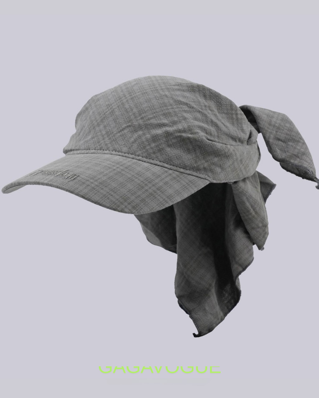 GAGAVOGUE WASHED FREEDOM TIE-BACK CAP