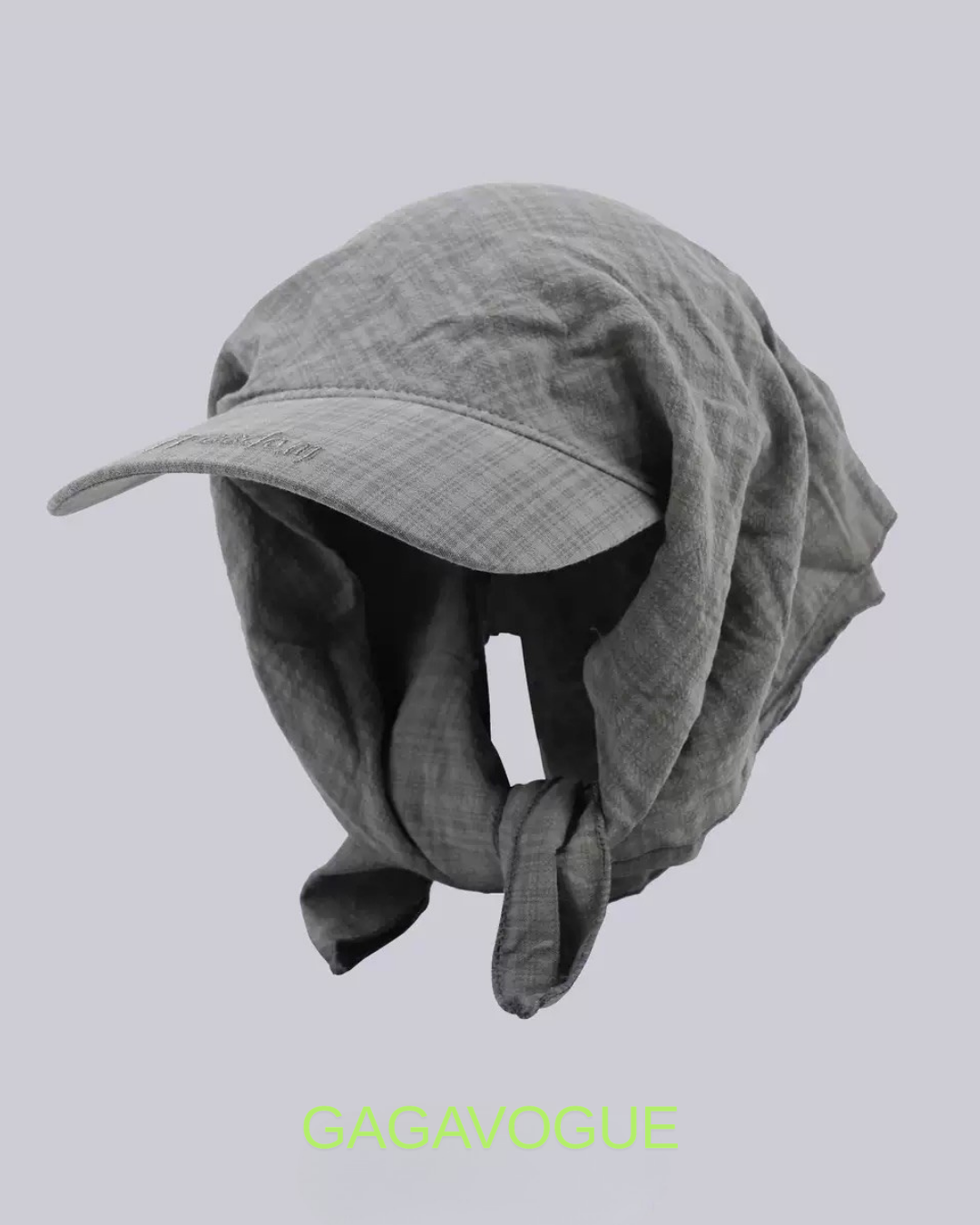 GAGAVOGUE WASHED FREEDOM TIE-BACK CAP