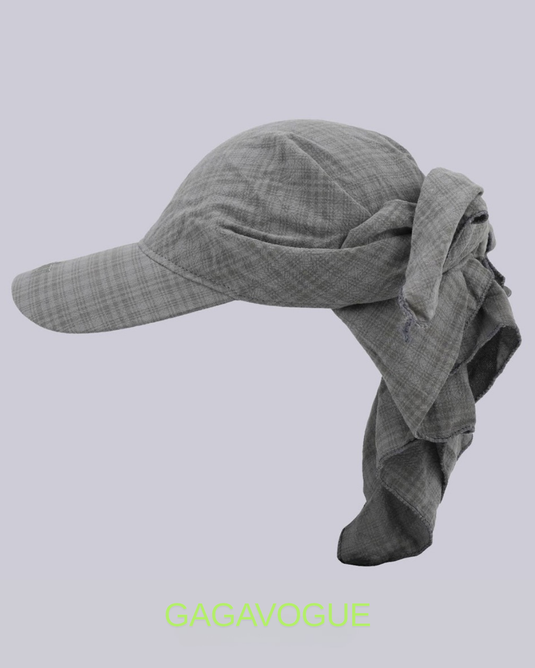 GAGAVOGUE WASHED FREEDOM TIE-BACK CAP