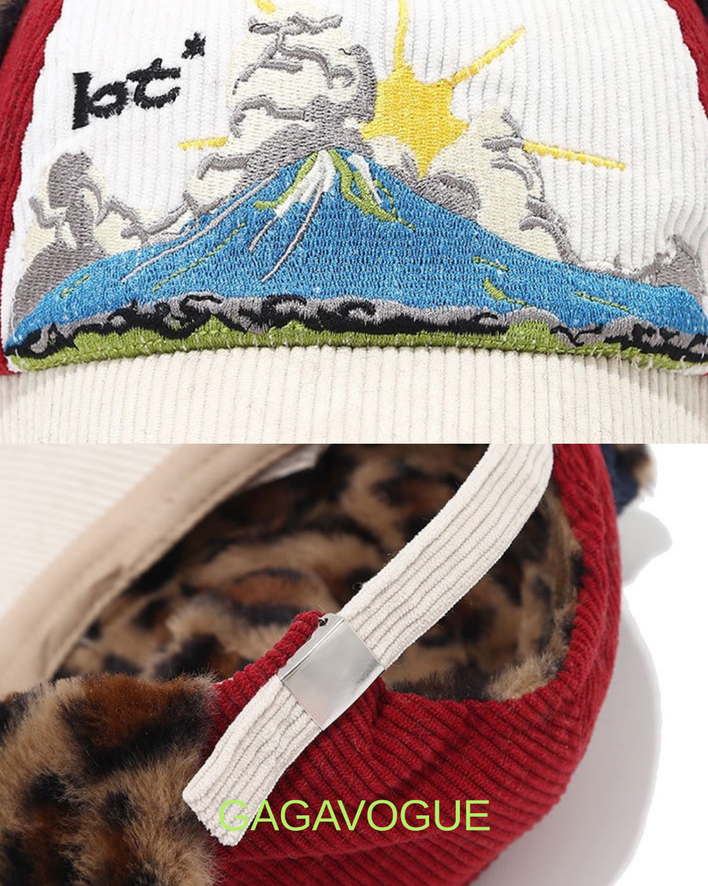 GAGAVOGUE ALPINE EARFLAP TRUCKER CAP