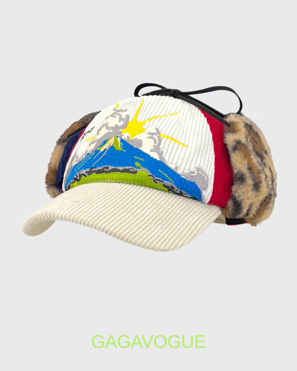 GAGAVOGUE ALPINE EARFLAP TRUCKER CAP