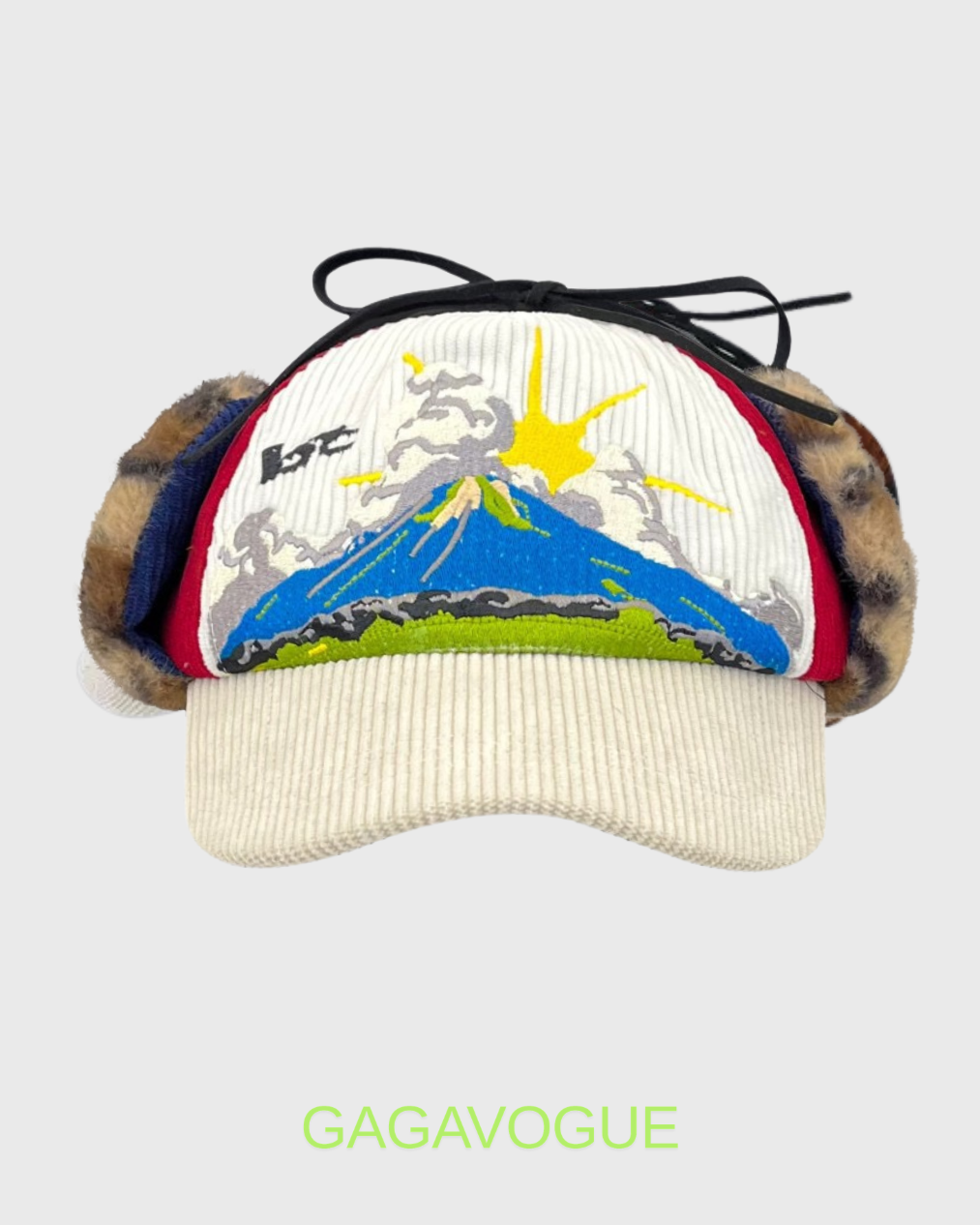 GAGAVOGUE ALPINE EARFLAP TRUCKER CAP