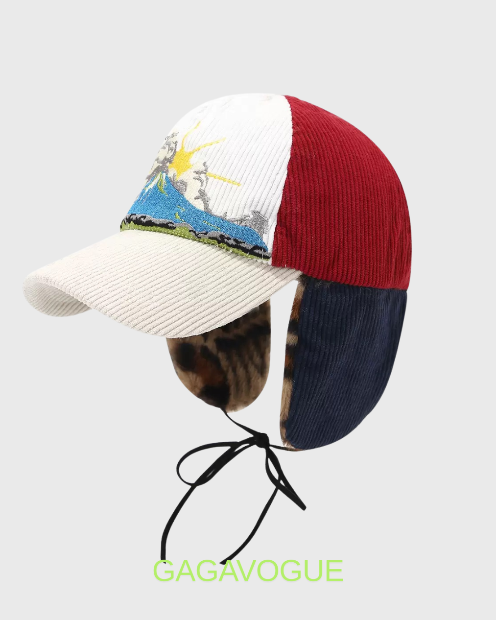 GAGAVOGUE ALPINE EARFLAP TRUCKER CAP