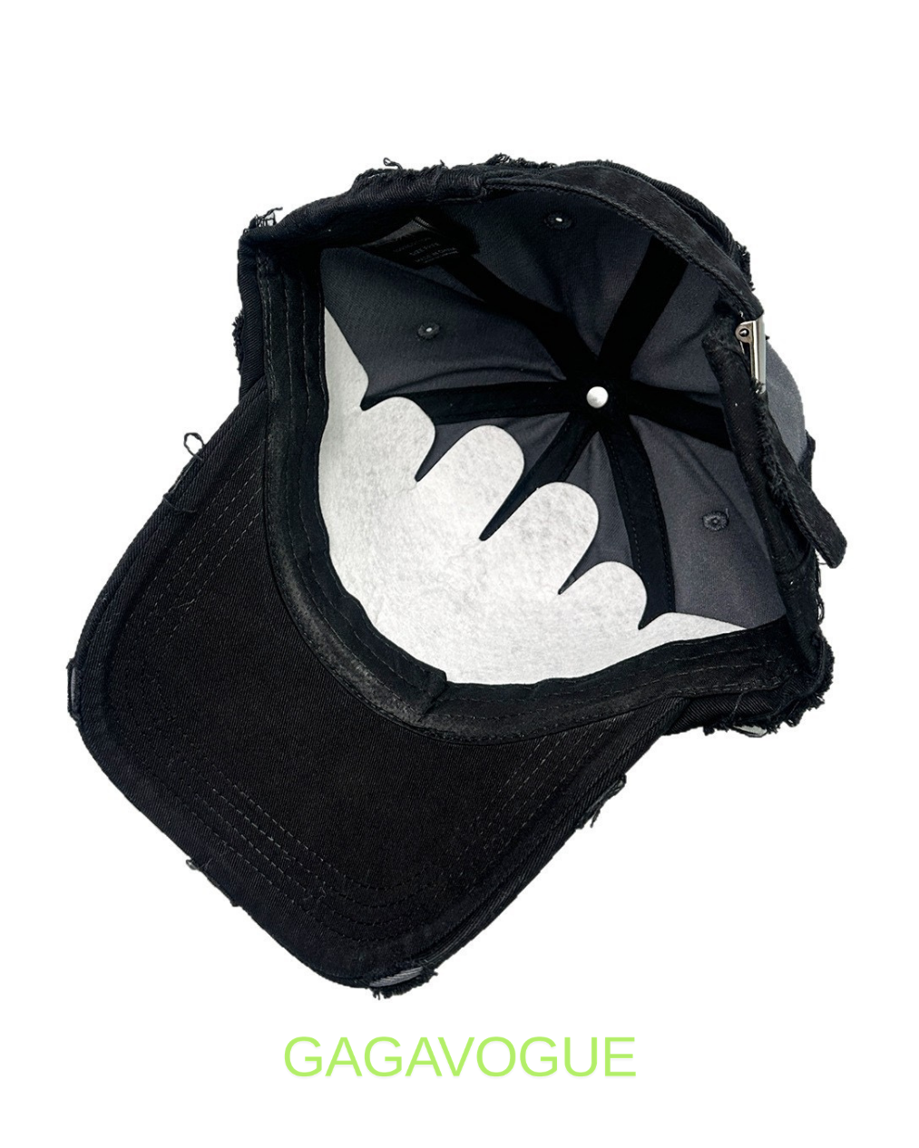 GAGAVOGUE PATCHWORK VINTAGE GRAPHIC BASEBALL CAP