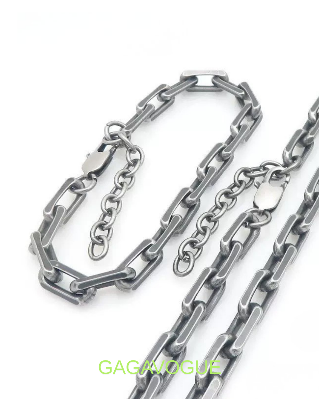 GAGAVOGUE LONG LINK CHAIN BRACELET