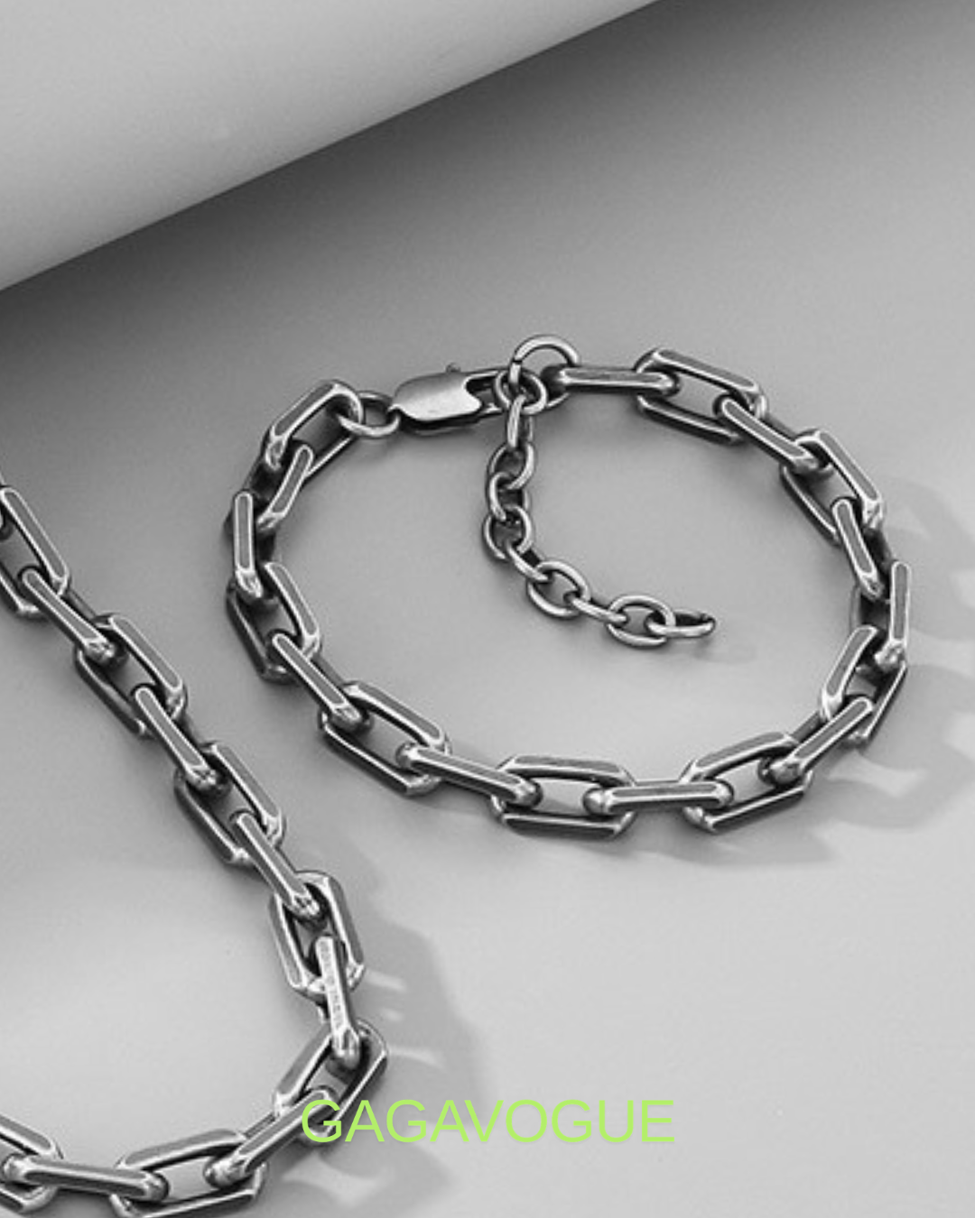 GAGAVOGUE LONG LINK CHAIN BRACELET