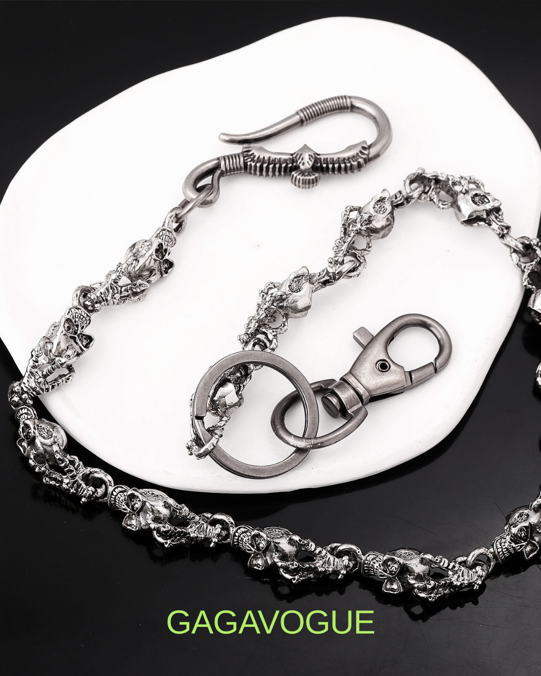 GAGAVOGUE SKULL HAND CHAIN